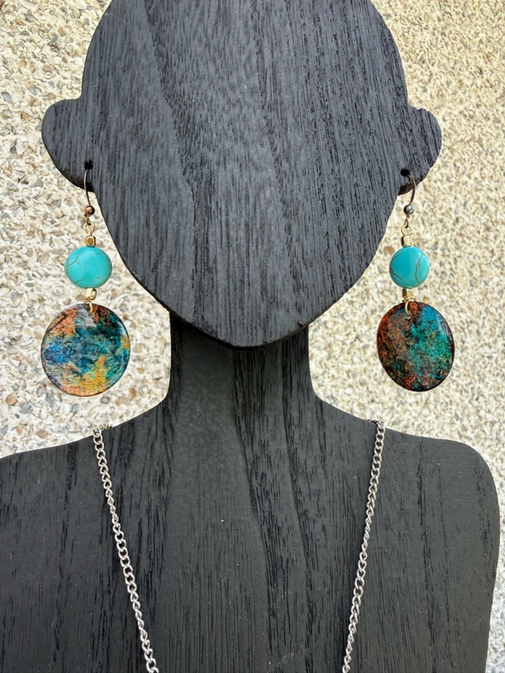 Earrings - Turquoise Dangles - Art for your Ears!